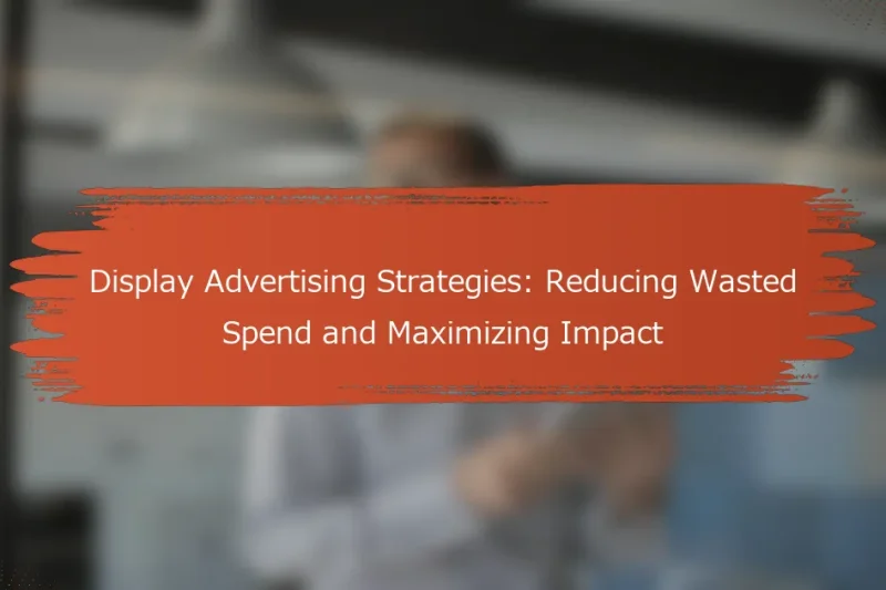 ディスプレイ広告戦略：無駄な支出を削減しインパクトを最大化する