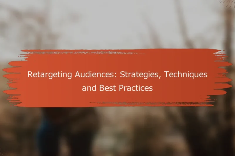 リターゲティングオーディエンス: 戦略、技術、およびベストプラクティス